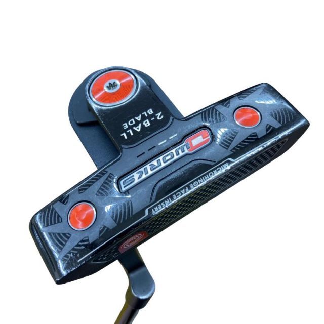 【中古】 オデッセイ O WORKS 2・BALL BLADE 33インチ パター PT スチール (フレックスその他) メンズ 男性用 右利き 右用 Cランク ゴルフクラブ