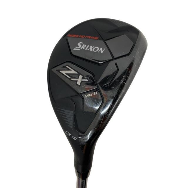 【中古】 ダンロップ SRIXON ZX Mk II HYBRID H3 ユーティリティ UT 純正特注シャフト (フレックスS) メンズ 男性用 右利き 右用 Cランク ゴルフクラブ
