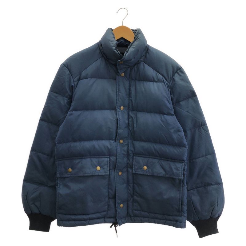 中古】80s eddie bauer カラコラムダウンジャケット サイズ不明 ブルー