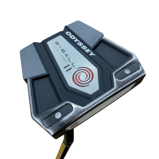 【中古】 オデッセイ 2-BALL ELEVEN TOUR LINED 34インチ パター PT STROKE LAB RED (フレックスその他) メンズ 男性用 右利き 右用 Cランク ゴルフクラブ