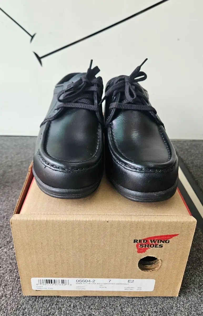 RED WING オックスフォード 安全靴 6604 US7EE(250)