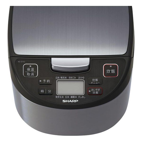 未開封 未使用 SHARP KS-S10J-S 炊飯器 5.5合 生活家電 SHARP シャープ ジャー炊飯器 5.5合/シルバー KS-S10J (2611523)