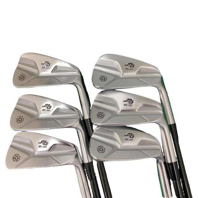 【中古】 三浦技研 MC-501 6S アイアンセット IR 純正特注シャフト (フレックスR) メンズ 男性用 右利き 右用 Cランク ゴルフクラブ