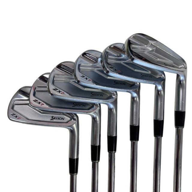 【中古】 ダンロップ SRIXON ZX7 6S アイアンセット IR Dynamic Gold D.S.T (フレックスS) メンズ 男性用 右利き 右用 Cランク ゴルフクラブ