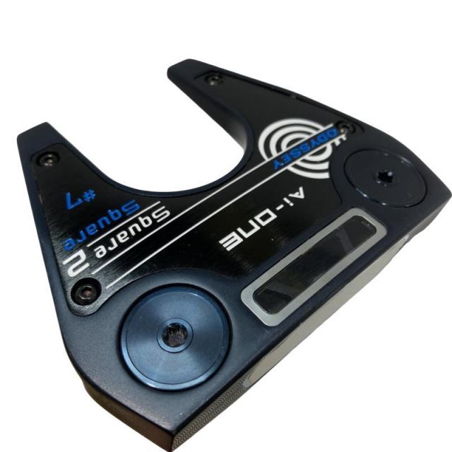 【中古】 オデッセイ Ai-ONE SQUARE 2 SQUARE #7 33インチ パター PT STROKE LAB 90 スチール (フレックスその他) メンズ 男性用 右利き 右用 Bランク ゴルフクラブ
