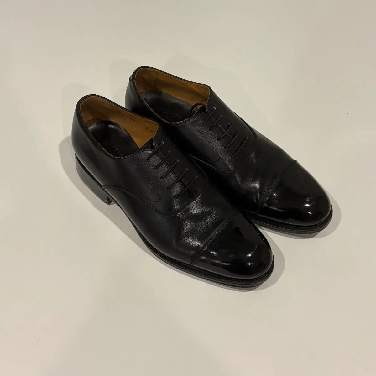 スペイン製 厚底 Oxford 靴 6 5 25.5cm サイズ