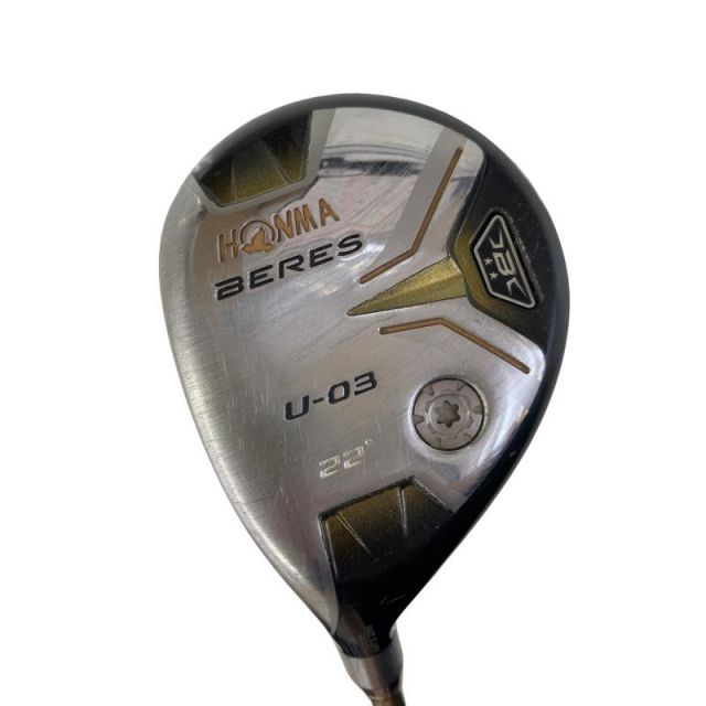 【中古】 本間ゴルフ BERES U-03 22° レフティ ユーティリティ UT 2S ARMRQ8 49 (フレックスR) メンズ 男性用 左利き レフティ 左用 Cランク ゴルフクラブ