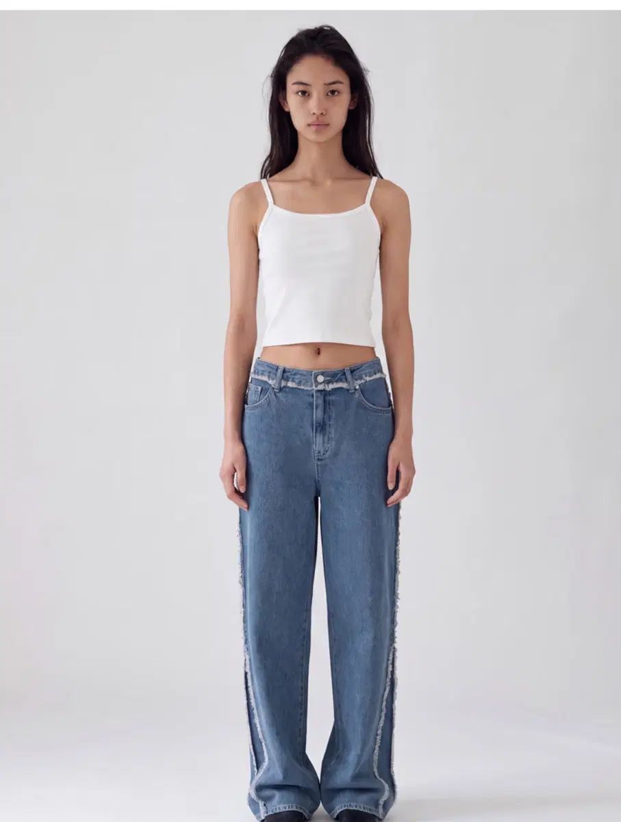 キシュニング デニム LINE POINT ワイド パンツ L 8,944円