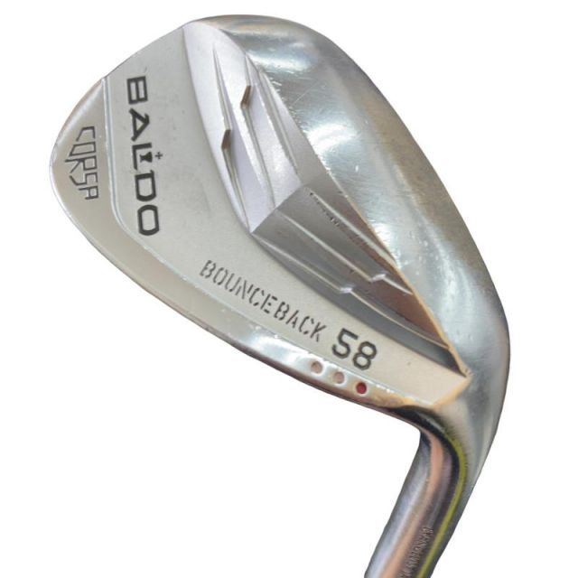 【中古】 BALDO CORSA BOUNCE BACK(2022) ツアーサテン 58° ウェッジ WG リシャフト (フレックスその他) メンズ 男性用 右利き 右用 Dランク ゴルフクラブ