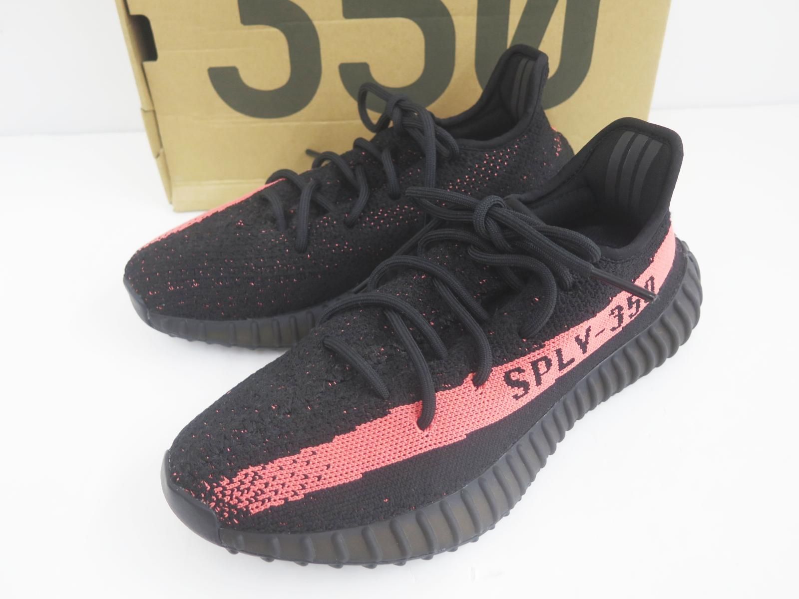 ★9817☆adidas アディダス BY9612 YEEZY Boost 350 V2 Core Black スニーカー　美品　25.5㎝ 14,200円