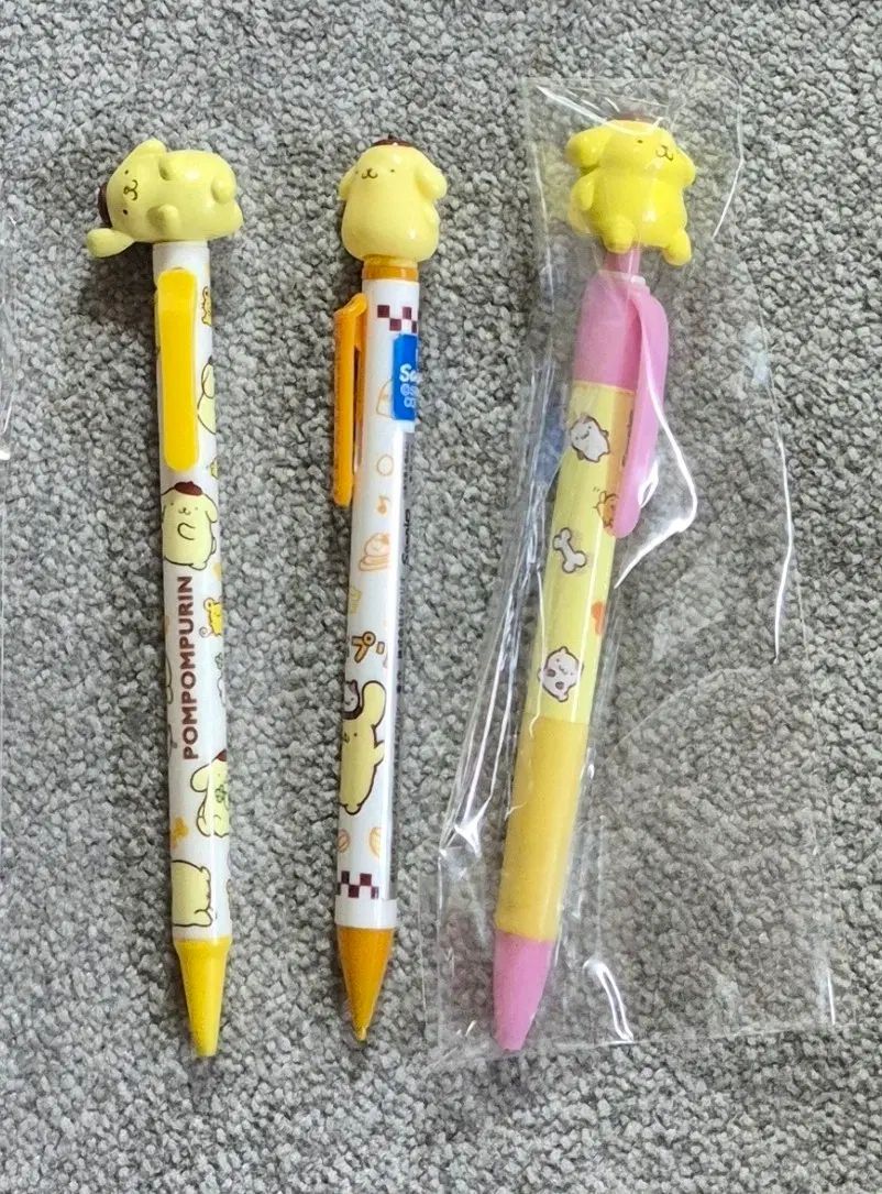 ポムポムプリン 3種 まとめ シャープペンシル セット 販売
