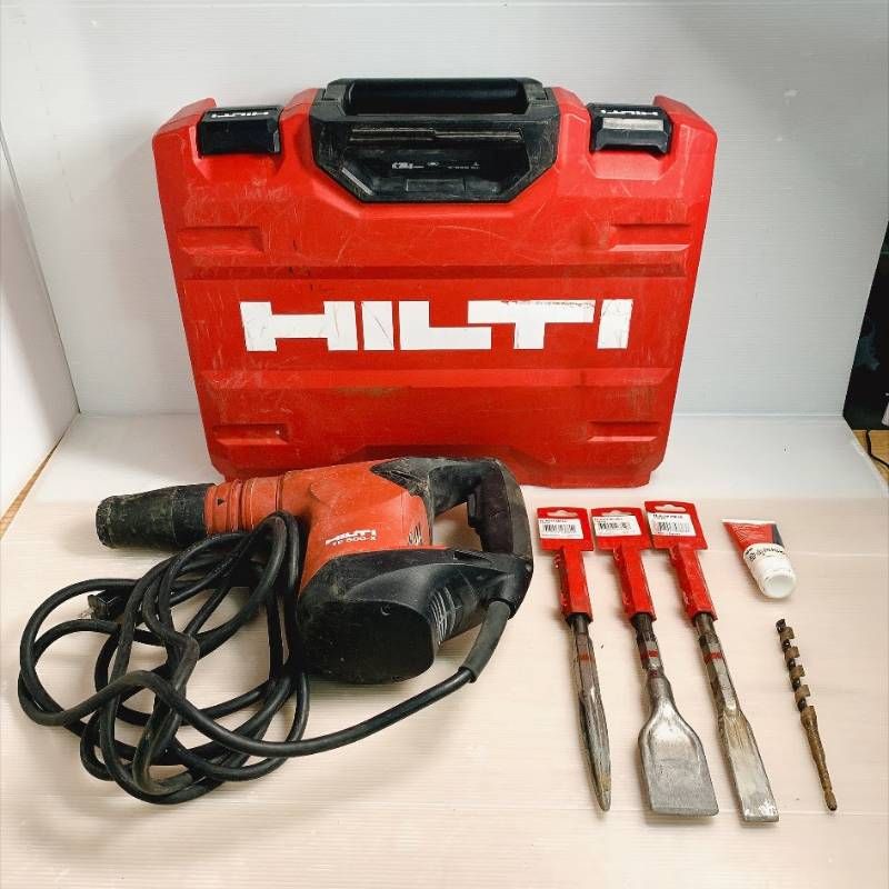 HILTI ヒルティ 電動ハンマードリル TE 500-X ハツリ機 ケース シャンク付き