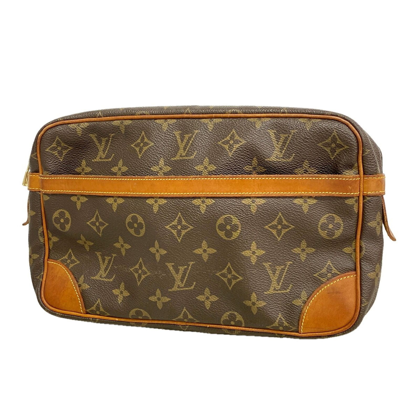 ルイ・ヴィトン(Louis Vuitton) ルイ・ヴィトン クラッチバッグ モノグラム コンピエーニュ28 M51845 ブラウンメンズ