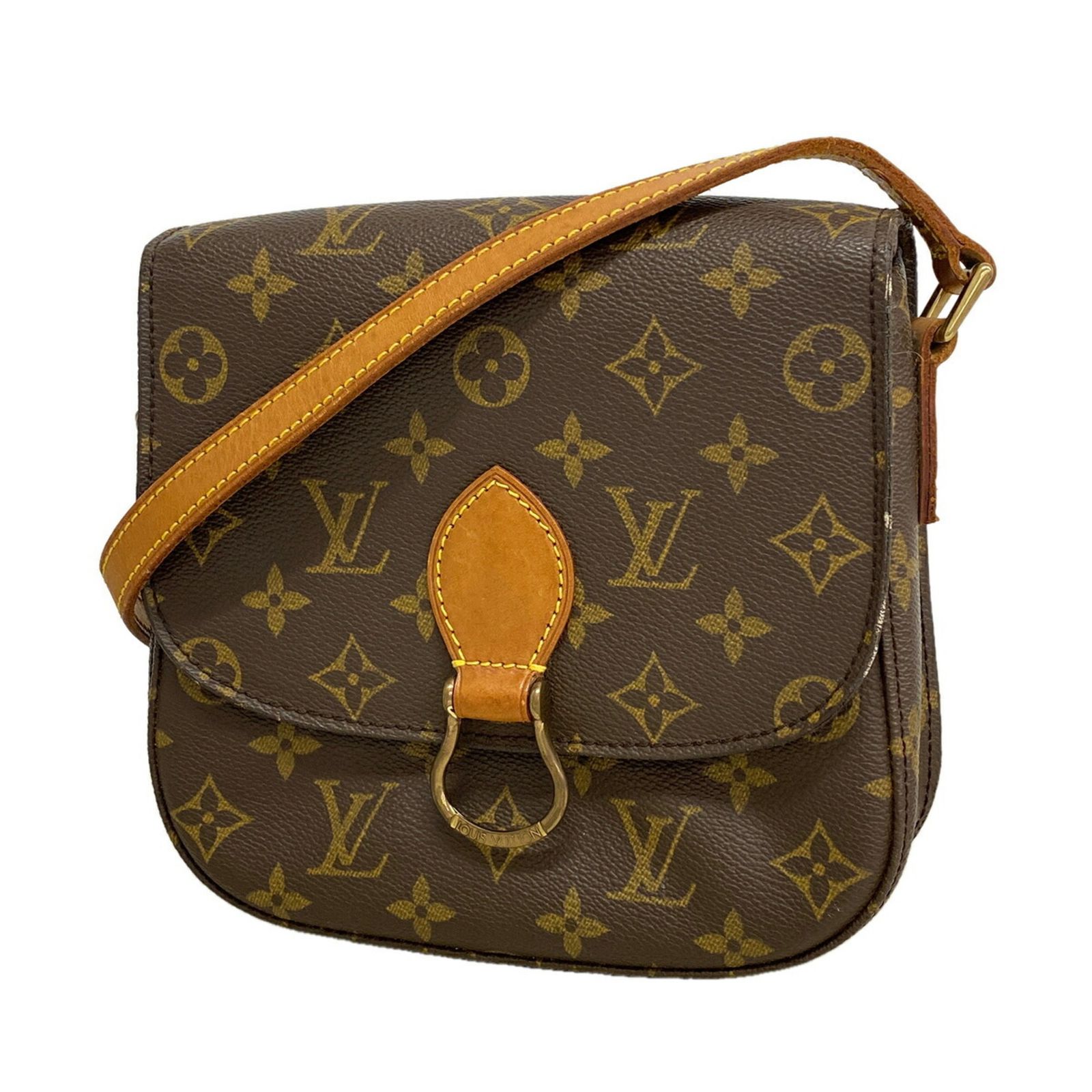 ルイ・ヴィトン(Louis Vuitton) ルイ・ヴィトン ショルダーバッグ モノグラム サンクルーPM M51244 ブラウンレディース