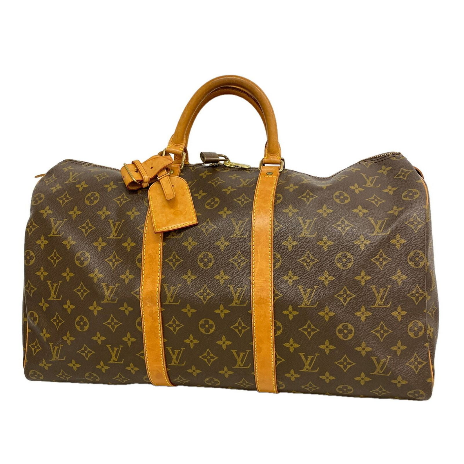 ルイ・ヴィトン(Louis Vuitton) ルイ・ヴィトン バッグ・ボストンバッグ モノグラム キーポル50 M41426 ブラウンメンズ レディース
