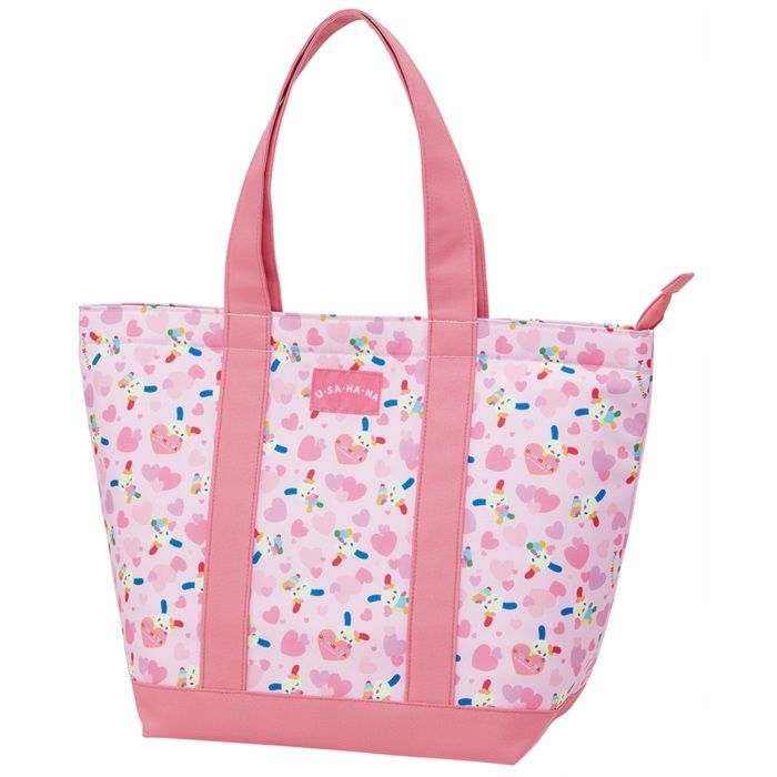 ☆ Usahana ☆ Character Insulated Tote Skater Skater Insulated Bag APCT12 Insulated Bag Tote Bag Insulated Tote Bag Character Eco Bag Shopping Bag Cute Large Capacity Shopping Bag Insulated Tote Bag Shoulder Bag Leisure