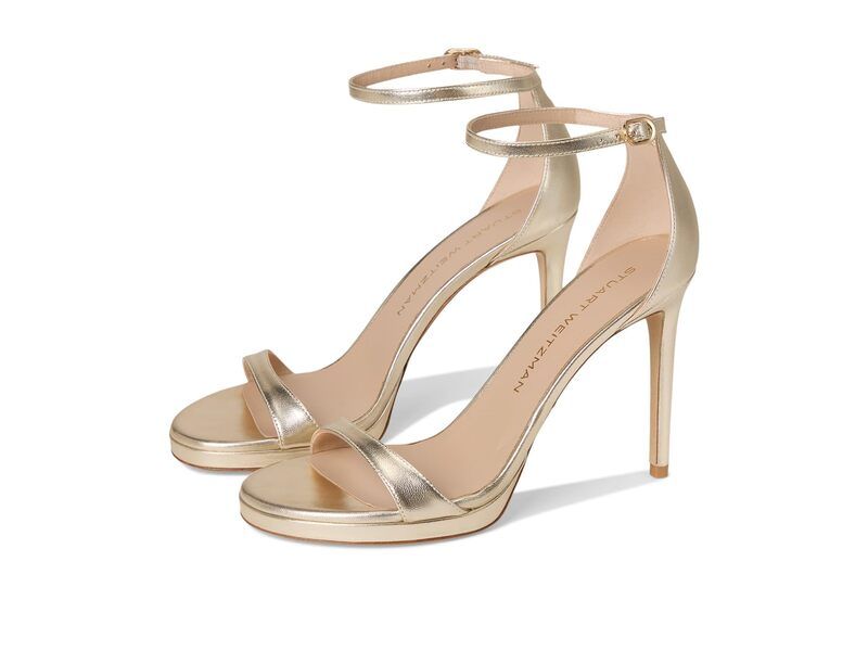 スチュアート ワイツマン レディース シューズ ヒール プラットフォーム Stuart Weitzmanudist Platform Light Gold ゴールド