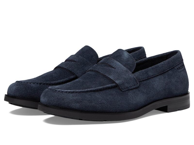 ロックポート メンズ シューズ ブーツ・レインブーツ Rockport Sutton Dark Blue Suede ブルー