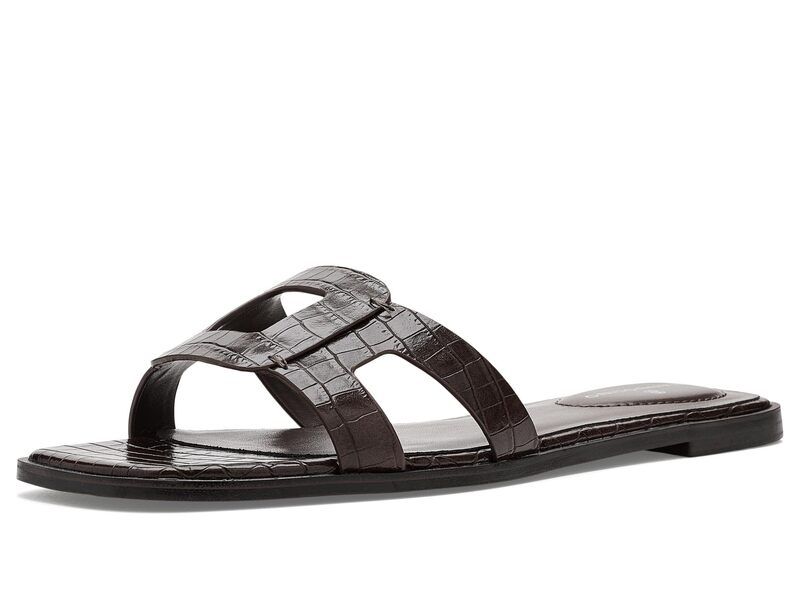バンドリーノ レディース シューズ サンダル Bandolino Vienma Dark Brown Croc ブラウン