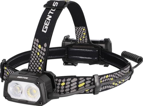 GENTOS(ジェントス) LED ヘッドライト USB充電式 【明るさ1000ルーメン/実用点灯8時間/後部認識灯】 専用充電池使用 ティーレックス TX-D434R送料無料 c5b12bbc