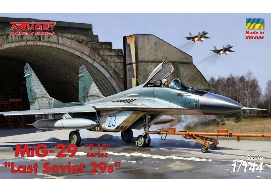 [Brand New] Plastic Model 1/144 MiG-29” 9-12” Fulcrum A” Soviet Air Force” [AMR14709]