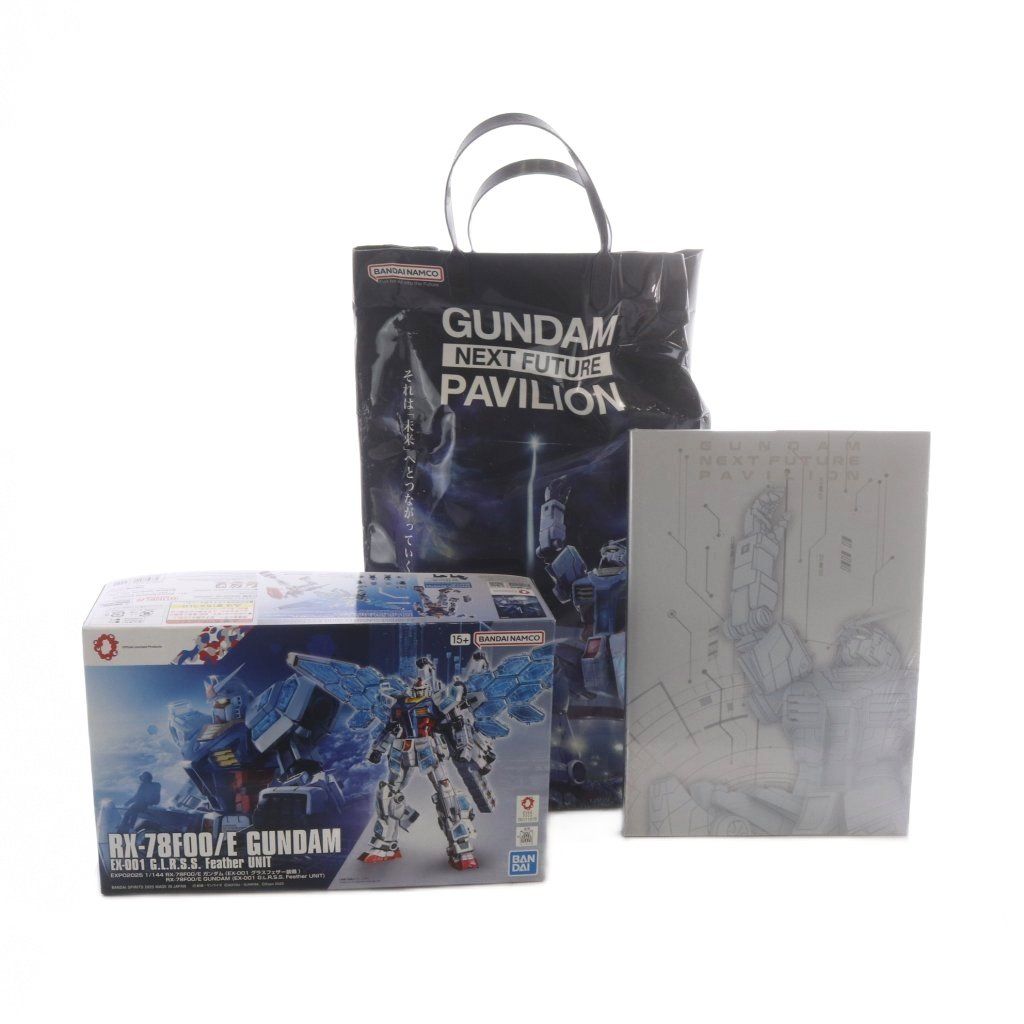 バンダイ BANDAI 大阪・関西万博 GUNDAM NEXT FUTURE PAVILION EX-001 グラスフェザー装備 HG 1/144 RX-78F00/E プラモデル マルチカラー /YO11