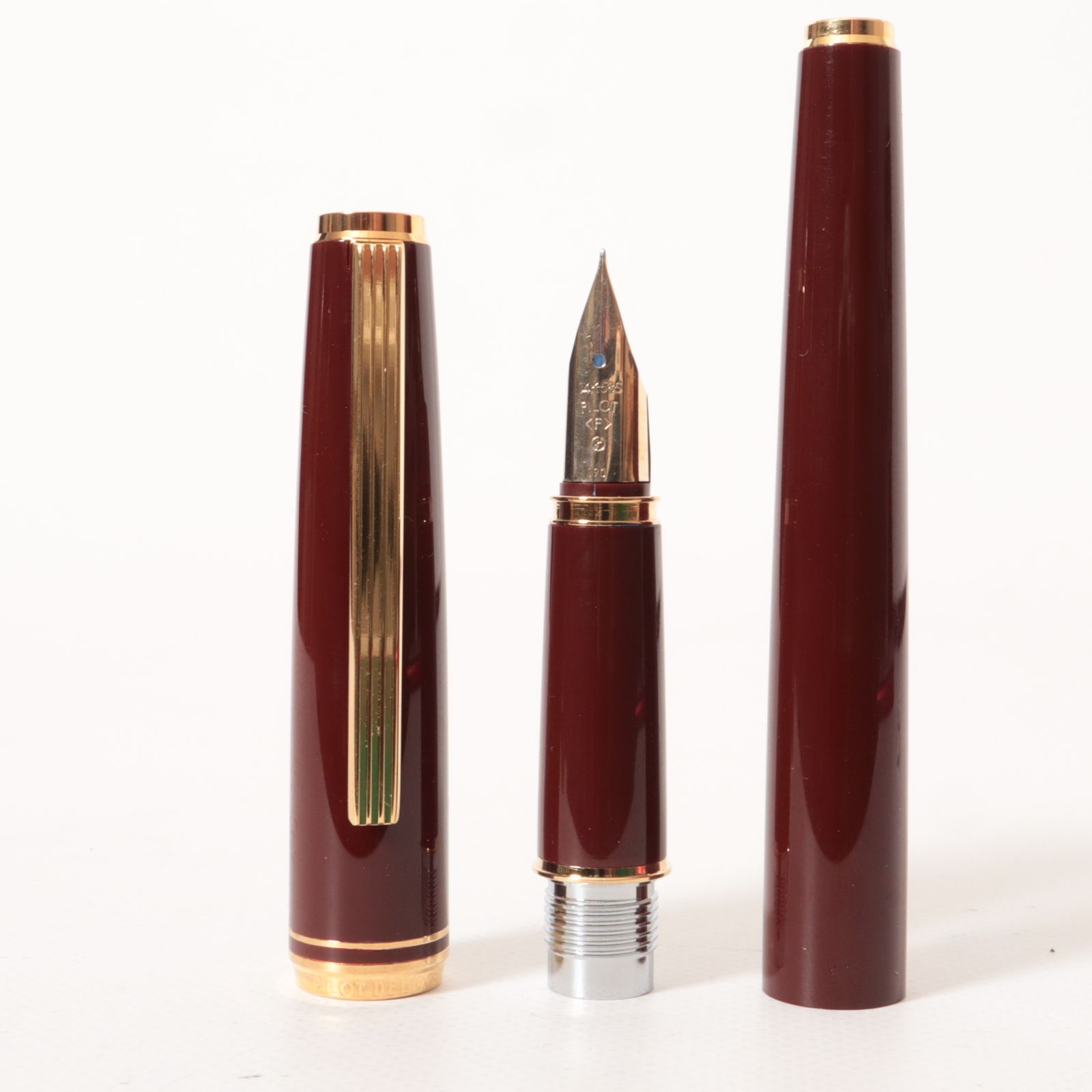 Pilot パイロット Deluxe デラックス 万年筆 14K-585 細字(F