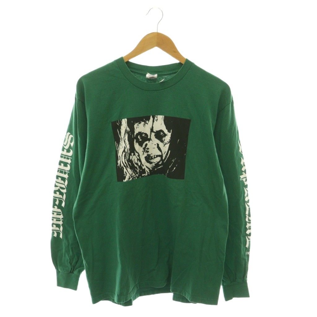 シュプリーム SUPREME 25AW The Exorcist Mother L/S Tee Tシャツ カットソー 長袖 L グリーン /DF ■OS