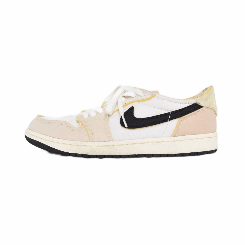 ナイキ NIKE Air Jordan 1 Retro Low OG EX White and Coconut Milk エアジョーダン1 レトロ ロー ホワイト アンド ココナッツ ミルク スニーカー US10 白 ホワイト DV0982-100