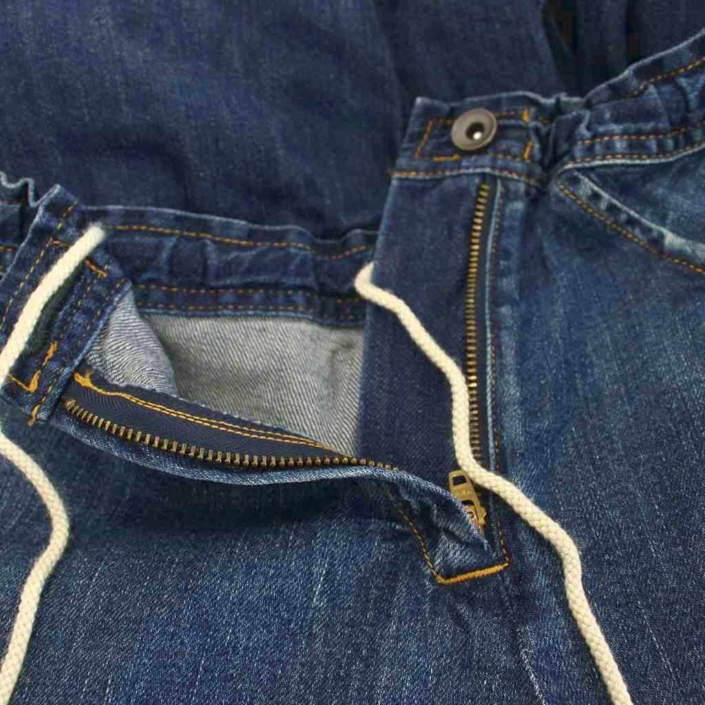 Y's yohji yamamoto デニムサルエルパンツ ドローコード Y's yohji yamamoto デニムサルエルパンツ ドローコード Y's yohji