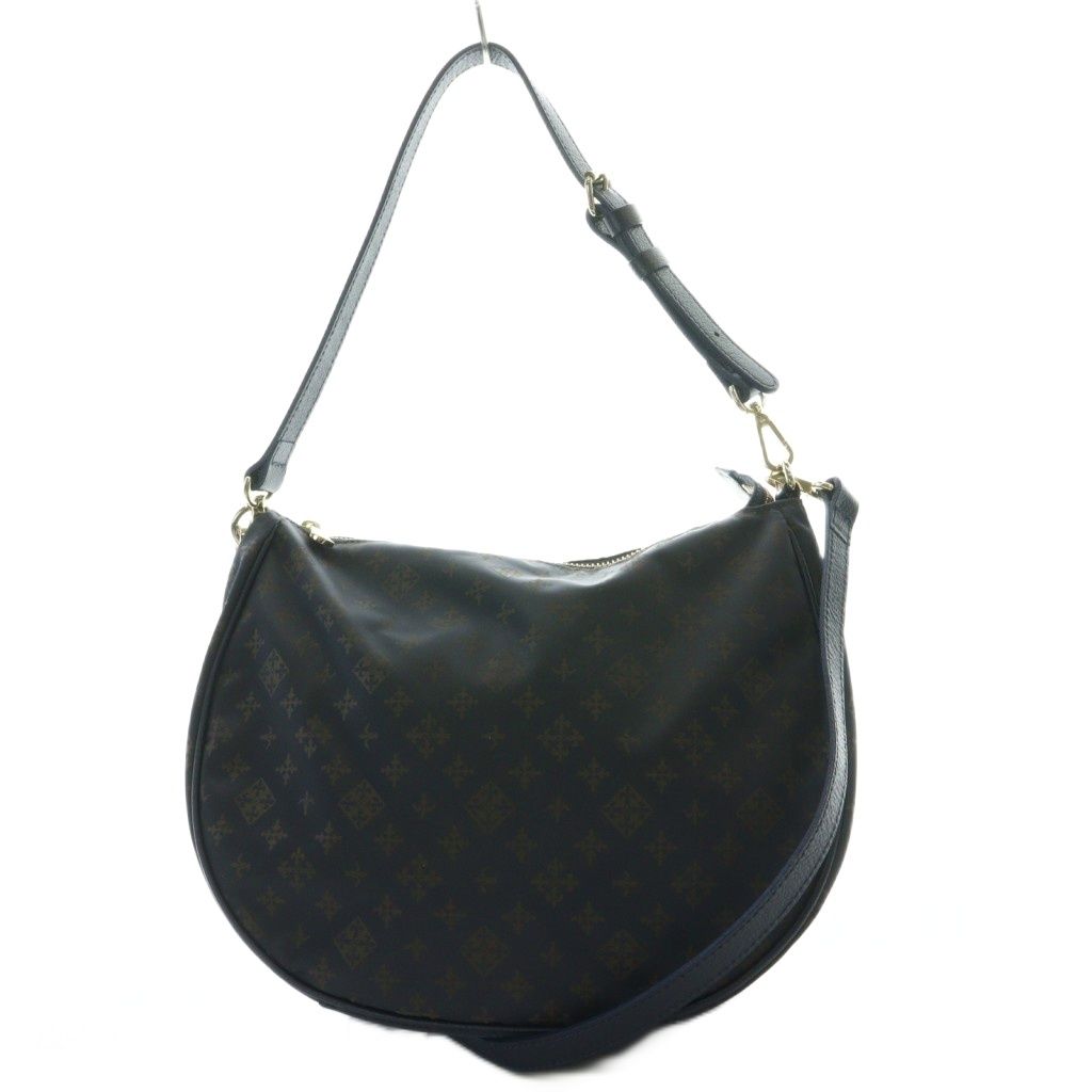 ラシット RUSSET 2WAYモノグラム ハンドバッグ ワンハンドル ショルダーバッグ ナイロン ブラック /YO27 6,853円