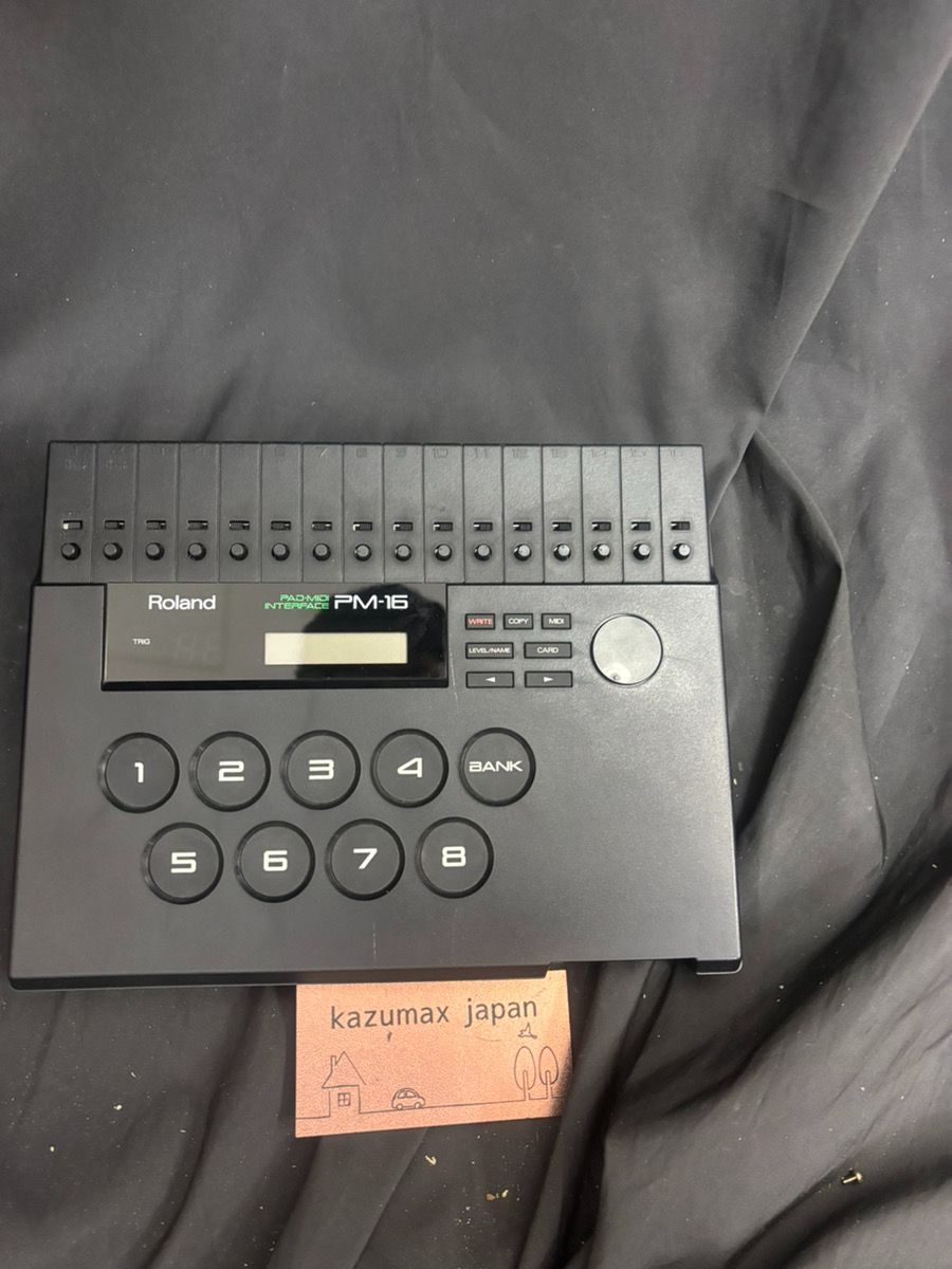 Roland PM-16 PAD MIDI INTERFACE ローランド パッド MIDIインターフェース 動作品（k-954）