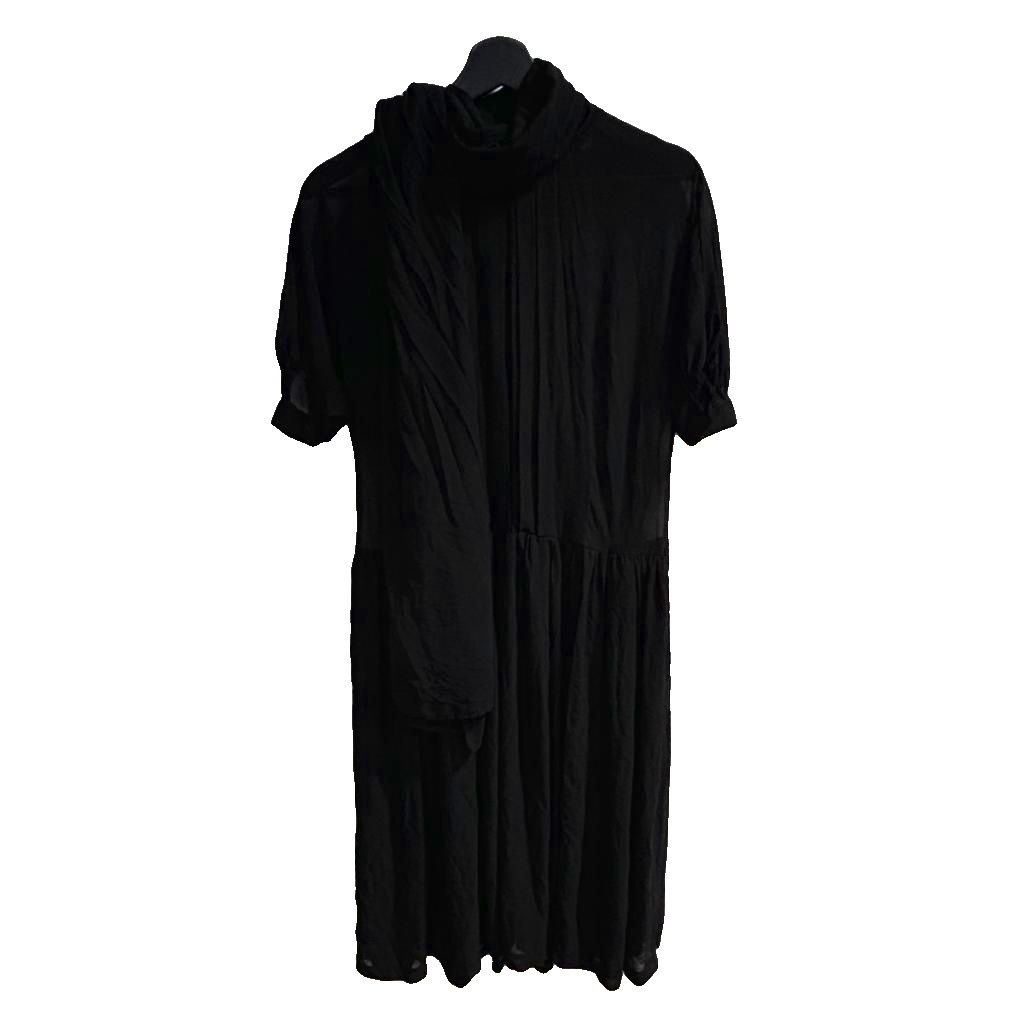 コムデギャルソンコムデギャルソン COMME des GARCONS COMME des GARCONS コムコム ワンピース ロング ストールドッキング S 黒 ブラック ■BM