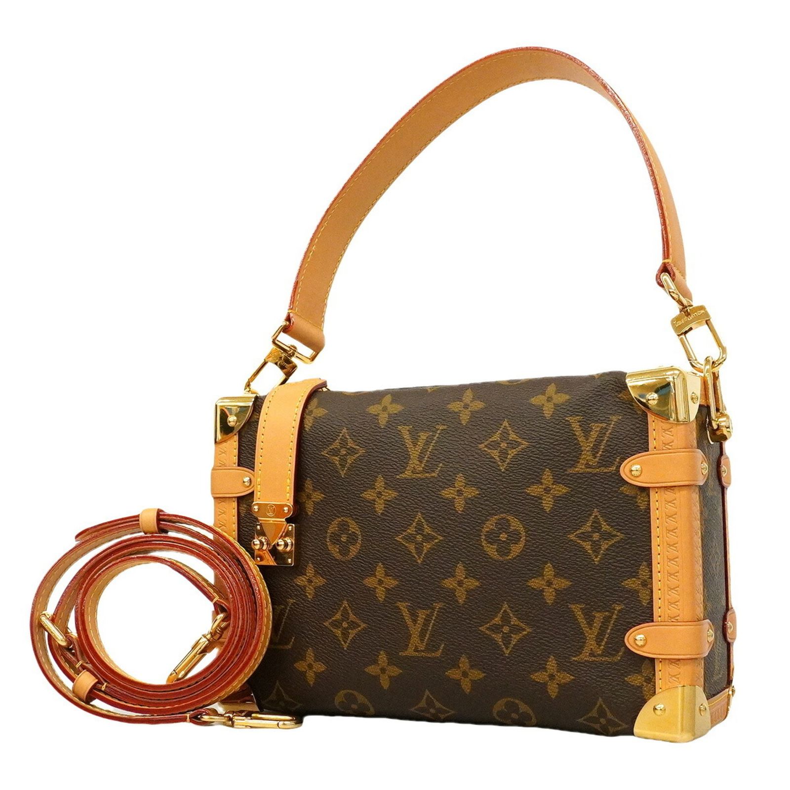 ルイ・ヴィトン(Louis Vuitton) ルイ・ヴィトン ハンドバッグ モノグラム トランクMM M46358 ブラウン 2wayバックレディース 217,939円