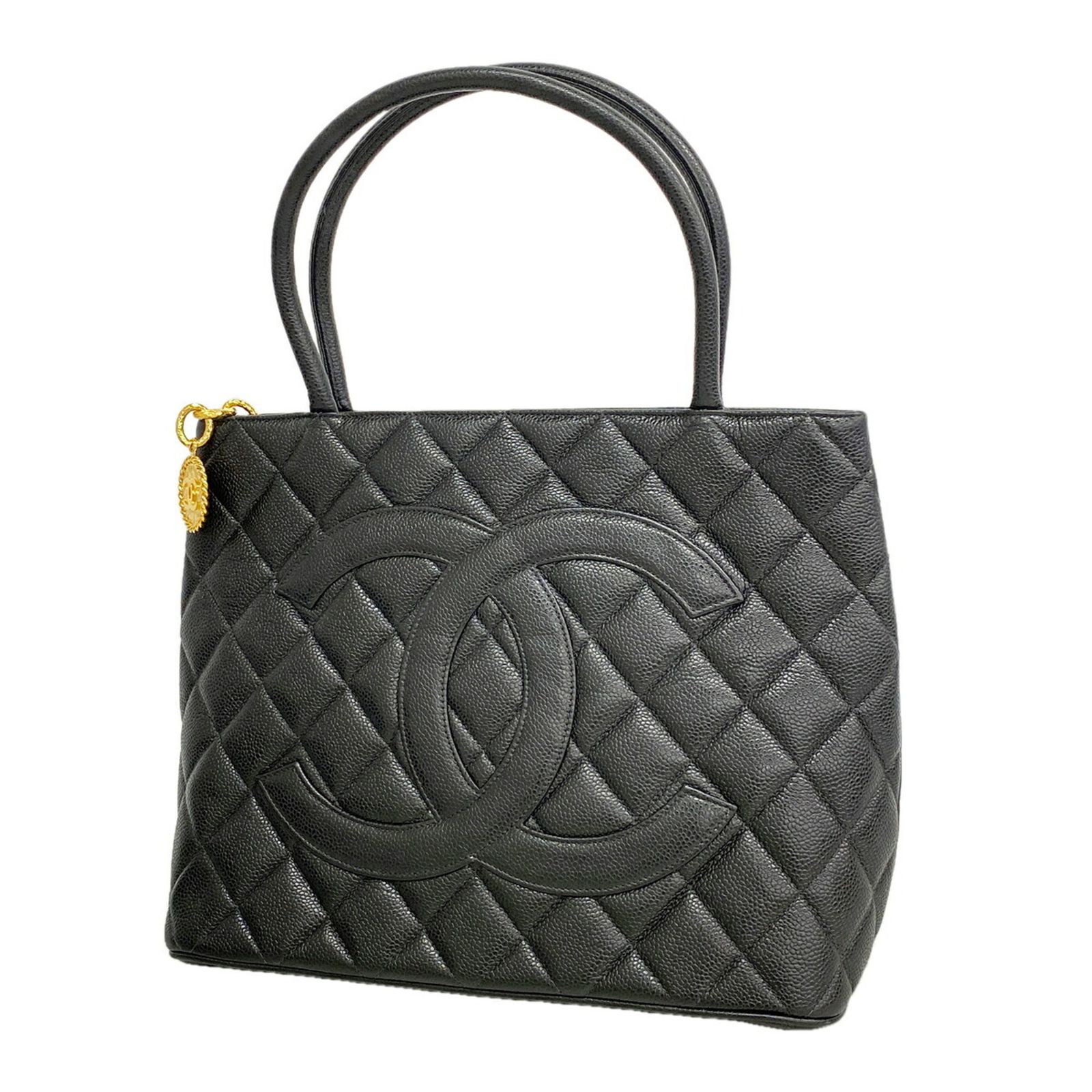 シャネル(Chanel) シャネル トートバッグ 復刻トート キャビアスキン ブラック レディース 114,167円