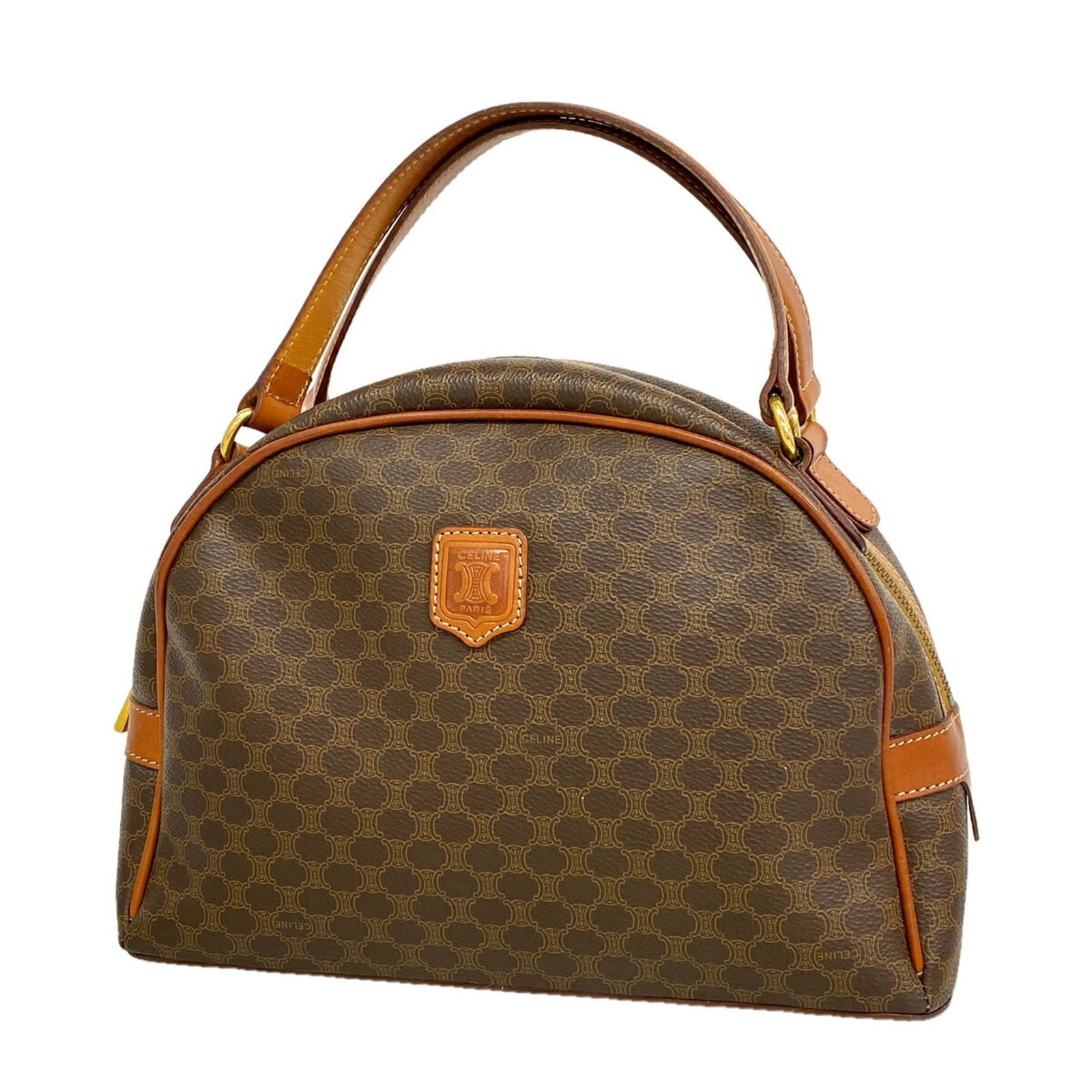セリーヌ(Celine) セリーヌ ハンドバッグ マカダム ブラウン レディース