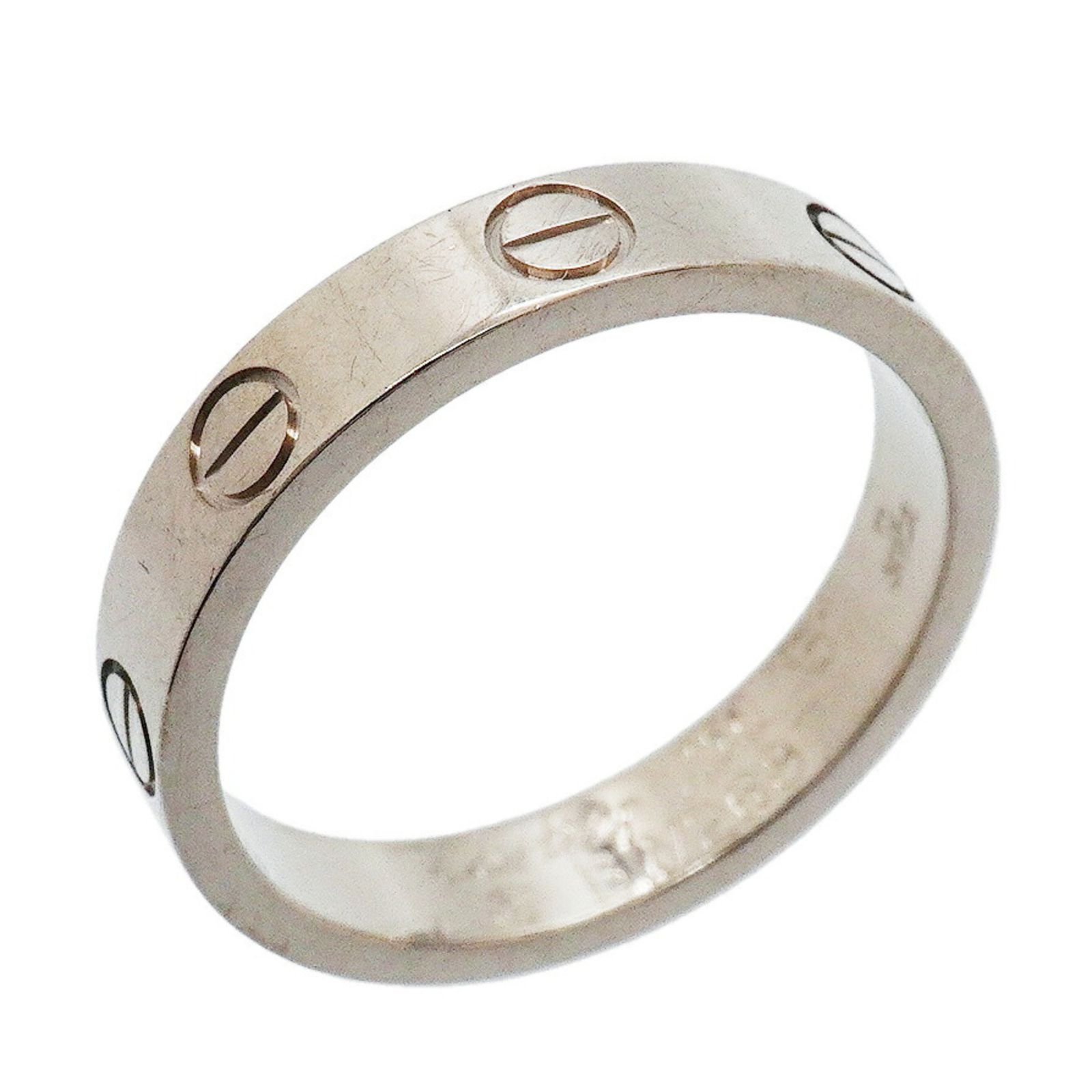 カルティエ(Cartier) カルティエ リング ミニラブ 18KWG ホワイトゴールド ＃51レディース 78,016円