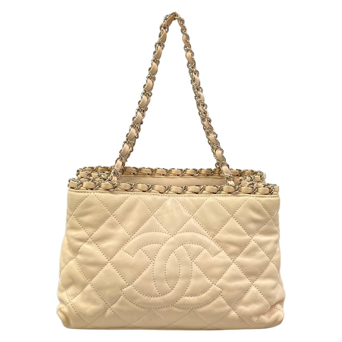 CHANEL(シャネル) ショルダーバッグ チェーンミー A50494 ライトピンク シルバー金具/チェーンショルダー レザー 131,100円