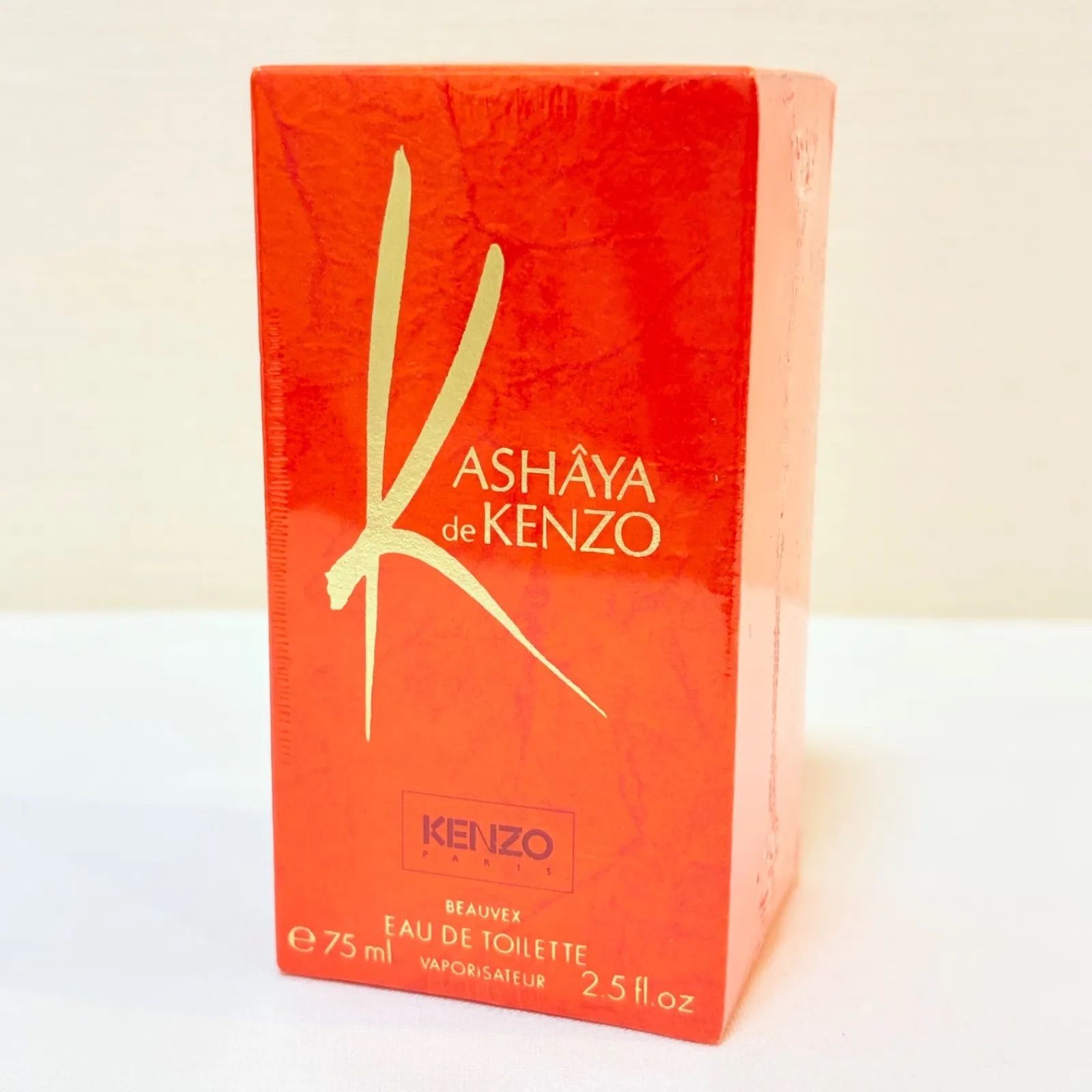 新品未開封　KENZO KASHAYA eau de toilette ケンゾー　カシャーヤ　オードトワレ　香水　75ml