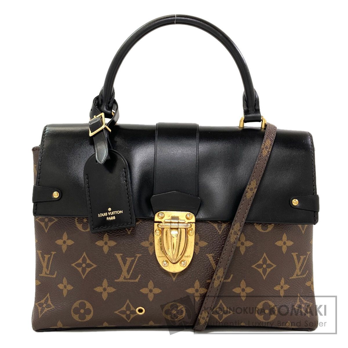 LOUIS VUITTON ルイヴィトン M43125 フラップバッグMM ハンドバッグ モノグラムキャンバス レディース [中古]