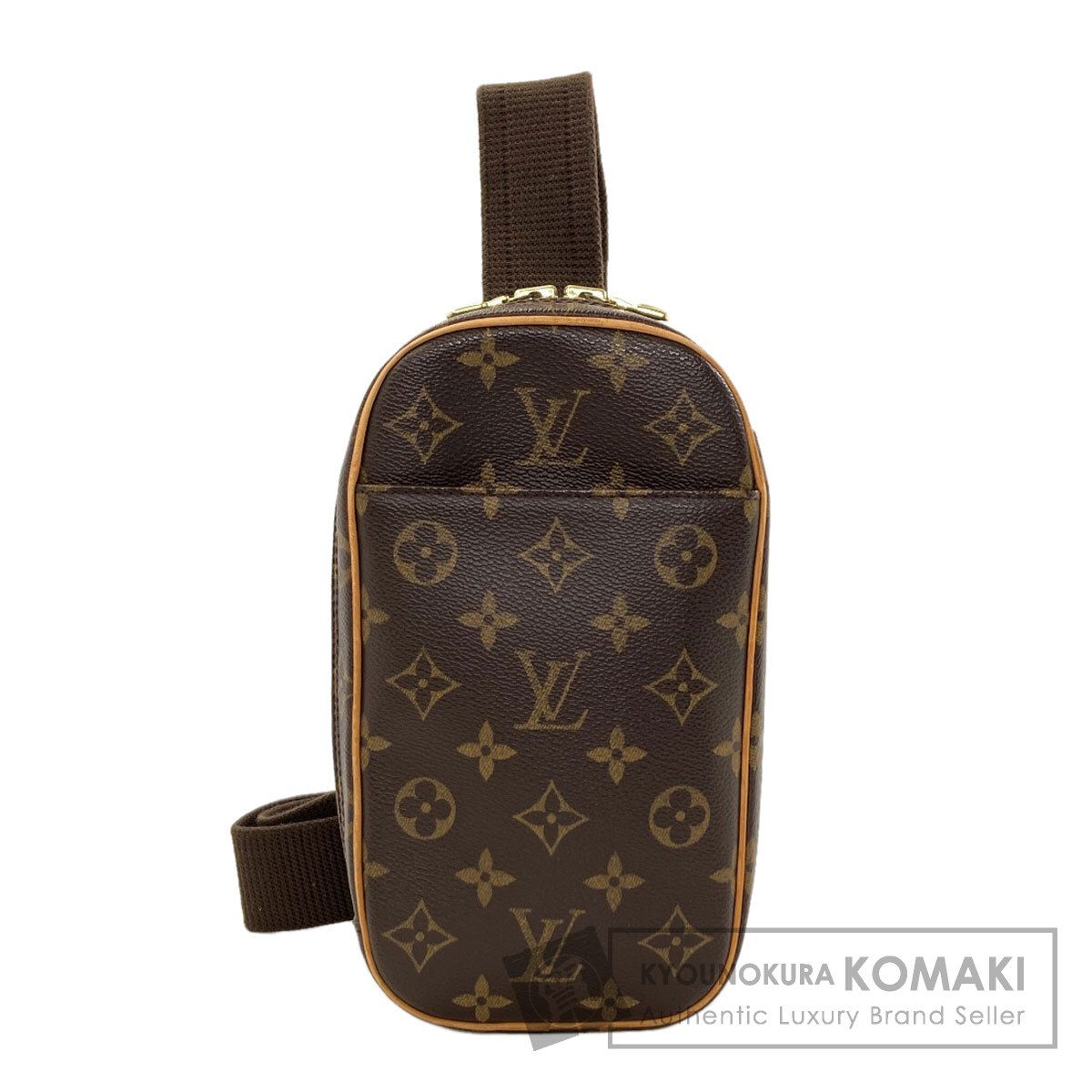 LOUIS VUITTON ルイヴィトン M51870 ポシェット・ガンジュ ボディバッグ モノグラムキャンバス レディース [中古]