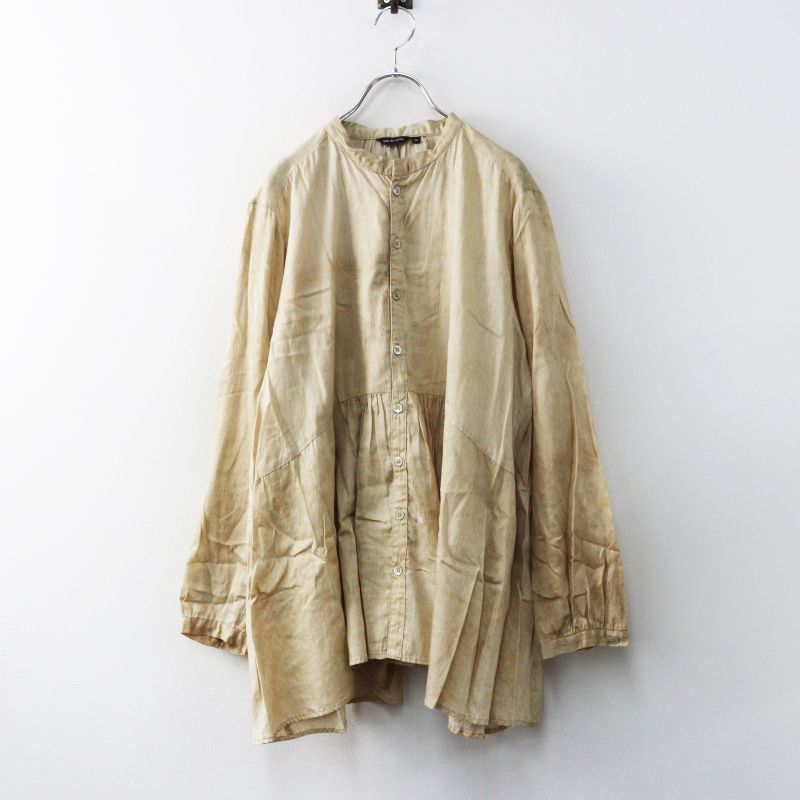定価3.4万 2022AW パドカレ pas de calais コットンサテンムラ染め 