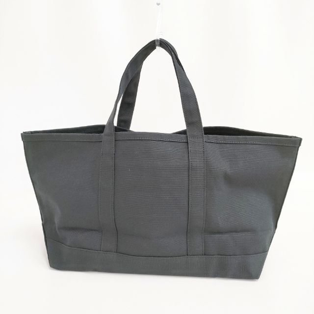 R&D.M.Co- キャンバス トート 琺瑯プレート トートバッグ ブラック