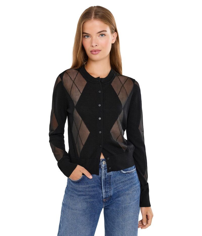 オールセインツ レディース アウター ニット・セーター カーディガン Allsaints Bern Cardigan Black ブラック 44,880円