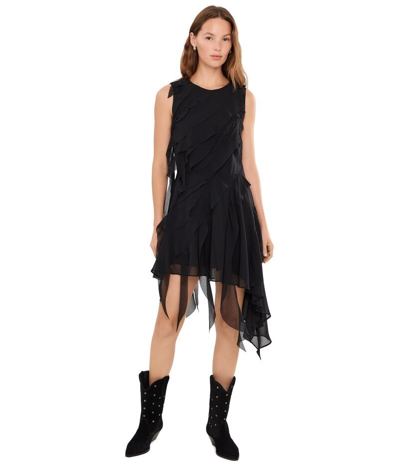 オールセインツ レディース トップス ワンピース Allsaints Angie Dress Black ブラック 59,280円