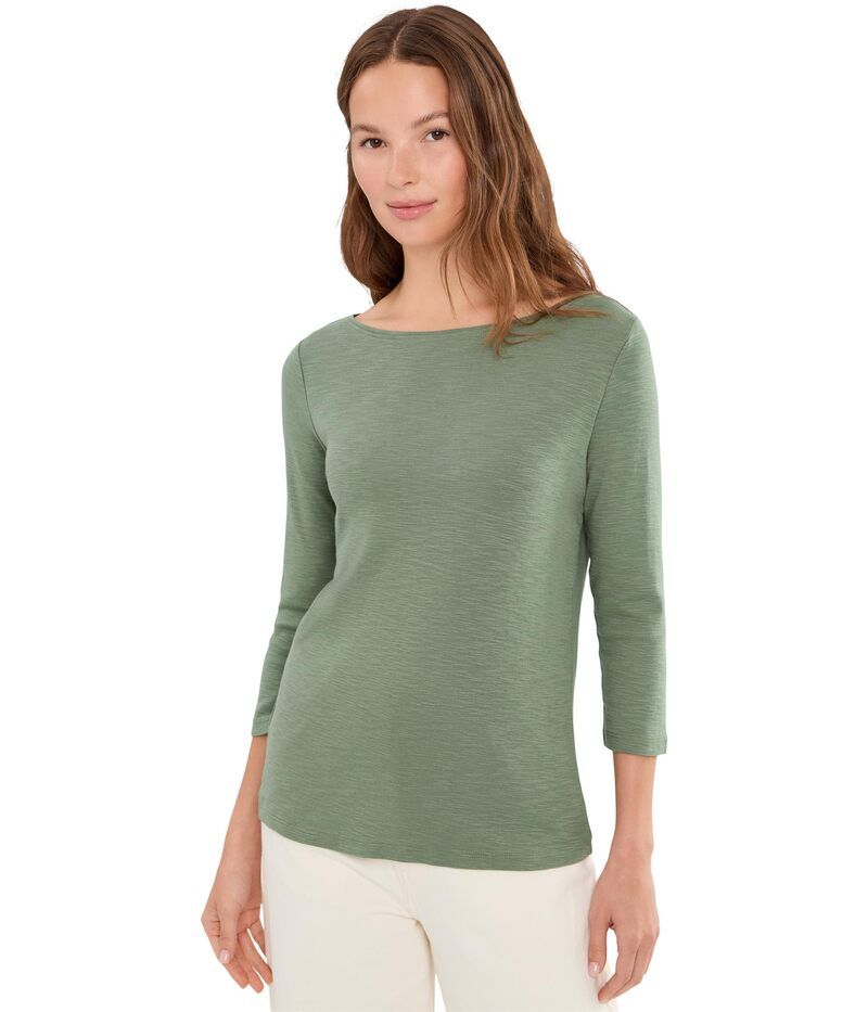 トッミーバハマ レディース トップス シャツ Tommy Bahamashby Isles Bateau Neck 34 Tee Dusty Sage セージ