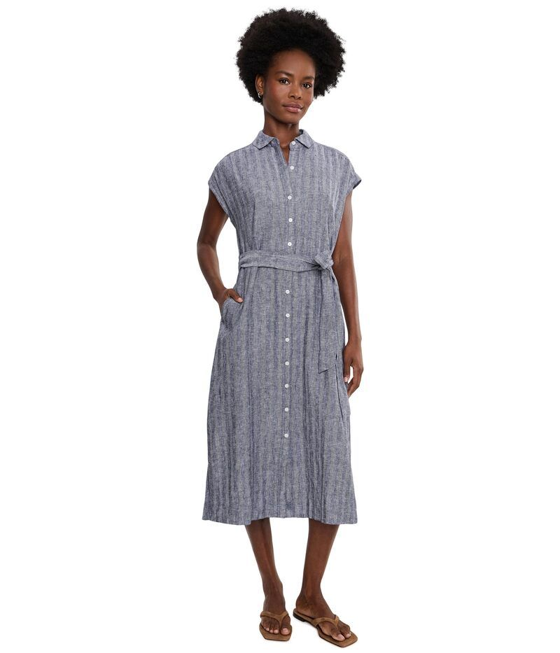 トッミーバハマ レディース トップス ワンピース ミディ シャツ Tommy Bahama Texturedobby Midi Shirt Dress Coastline