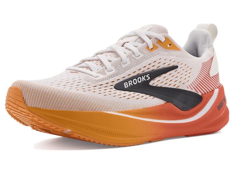 ブルックス メンズ シューズ スニーカー Brooks Ghost Max 4 WhiteOrangeRe ホワイト 35,620円