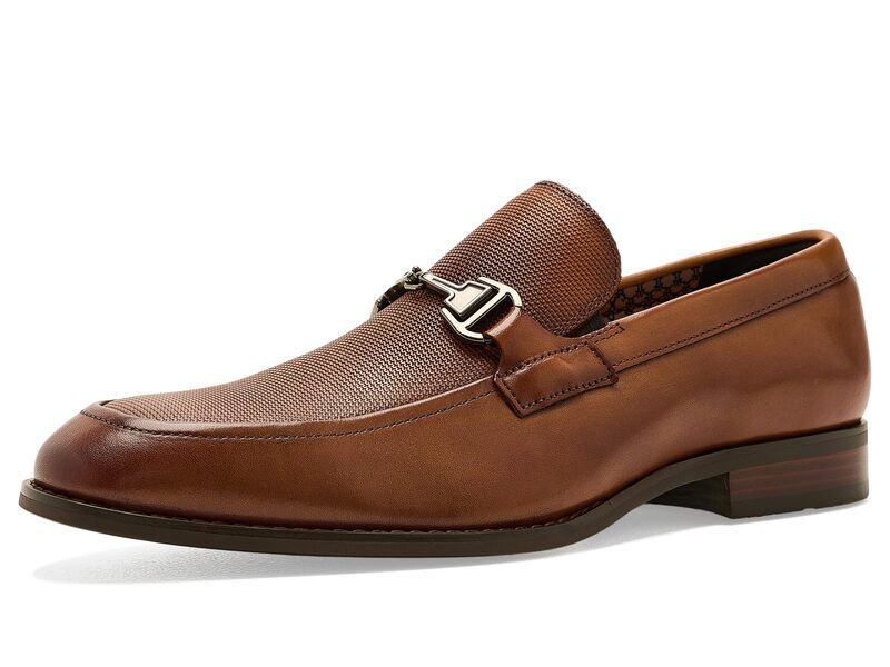 ステイシーアダムス メンズ シューズ スリッポン・ローファー Stacy Adams Lawton Metal Bit Penny SlipOn Cognac