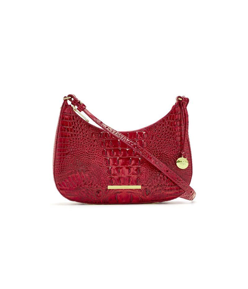 ブランミン レディース バッグ Brahmin Small Stephie Volcanic Red Me レッド